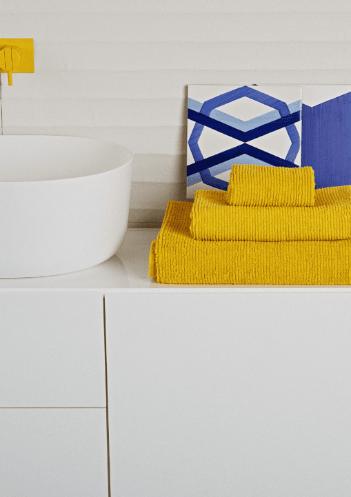 Humana Bath Towel - Mustard - Sea You Soon