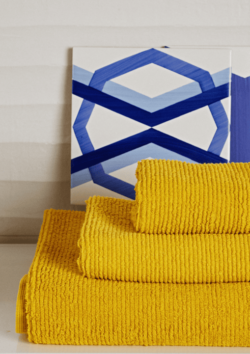 Humana Bath Towel - Mustard - Sea You Soon